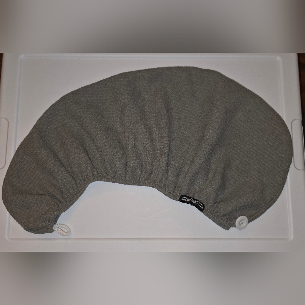 💖 Giovanni Waffle Hair Towel ~ Gray